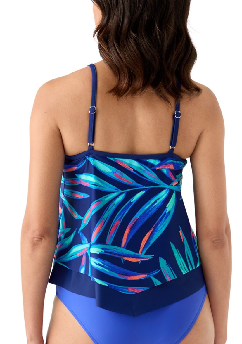 Womens Palm Leaves Tankini
