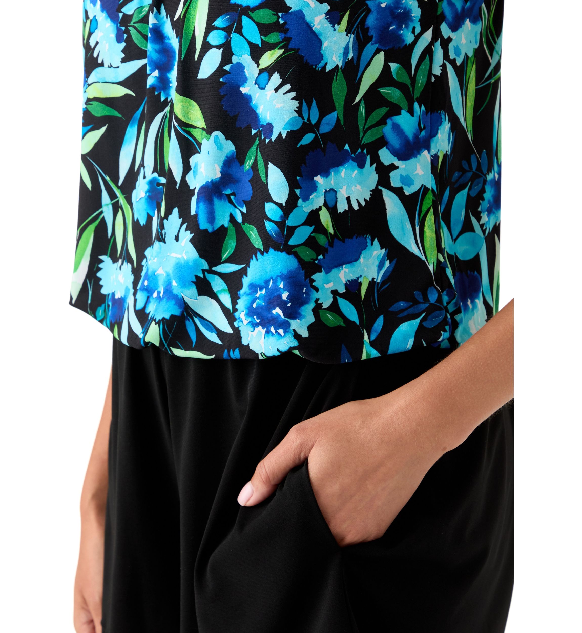 Womens Floral Print Swim Romper