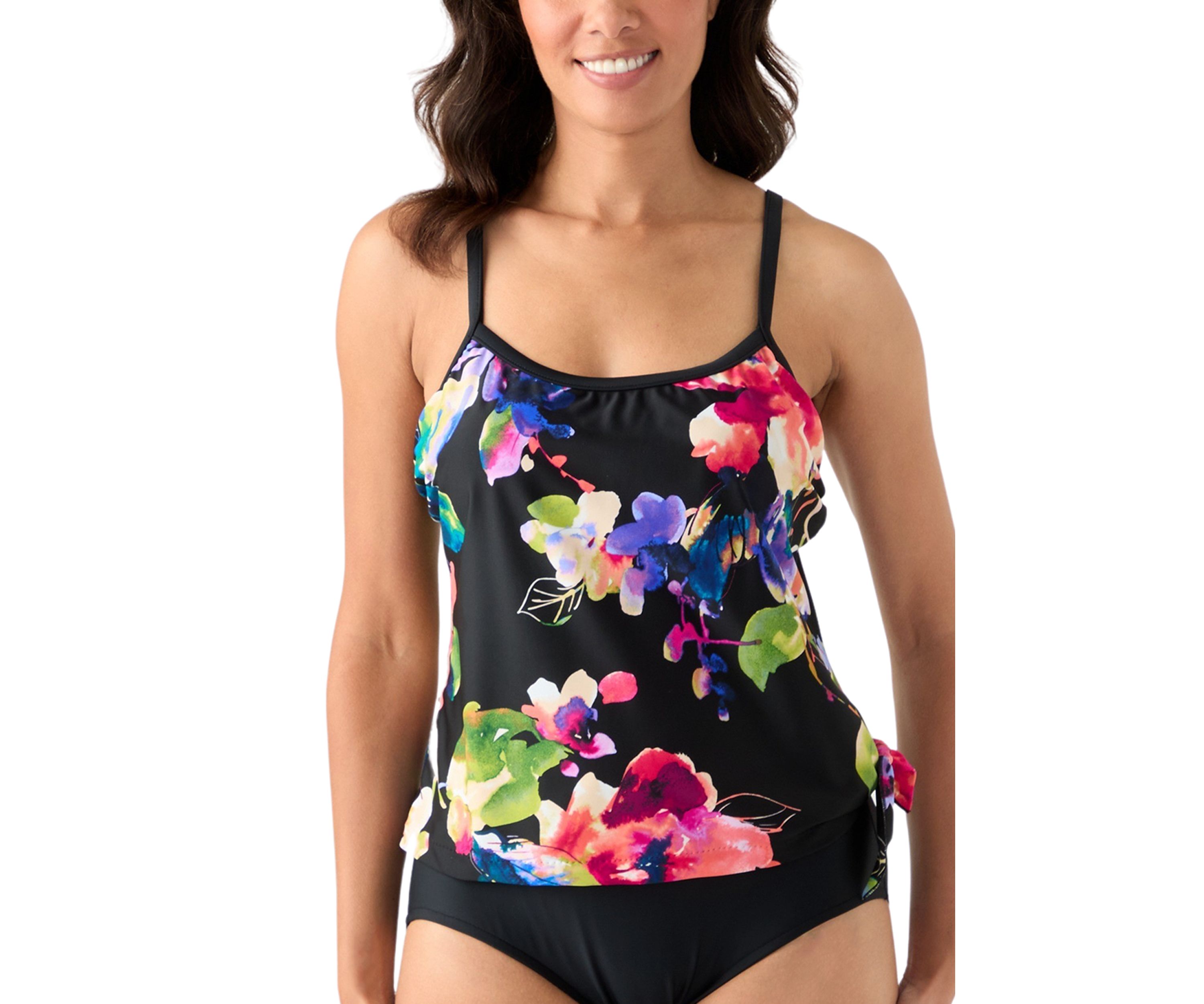 Womens Camilla Abstract Floral Swimsuit