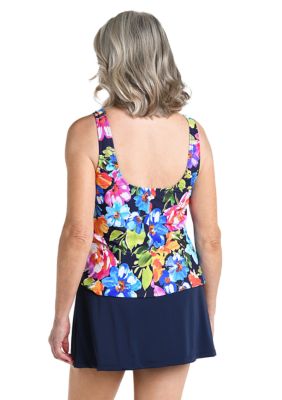 Botanic Garden Faux Skirtini Swimsuit