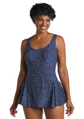 Polka Dot One Piece - Women's Modest Swim