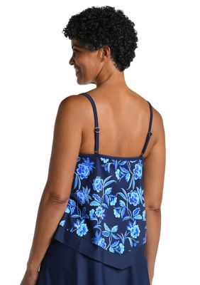 Vines Flutter Tankini Swim Top