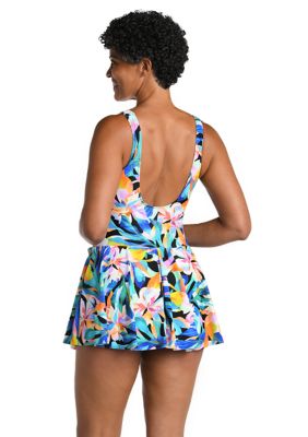 Women's Sunset Isle Surplice Swimdress