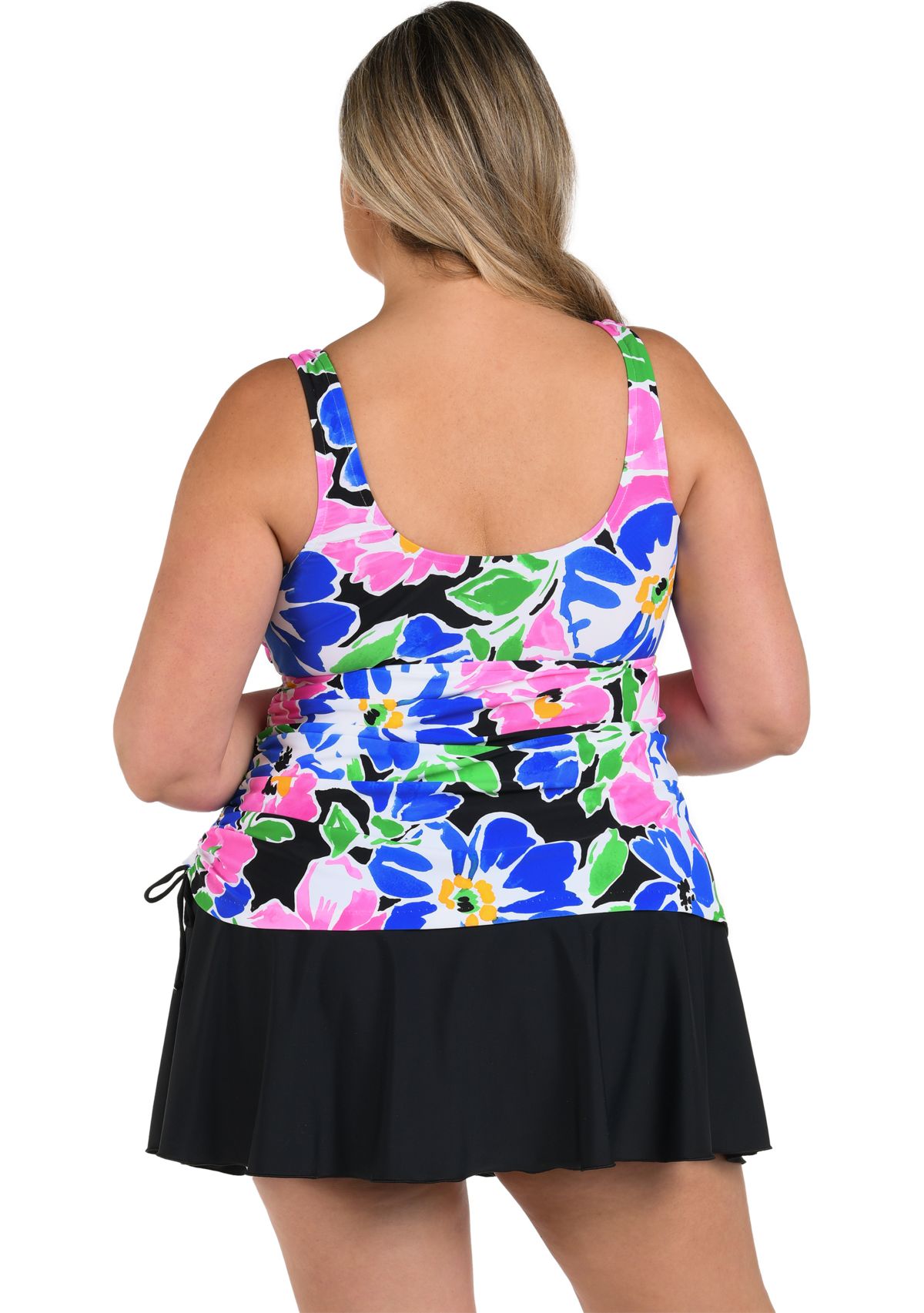 Plus Size Maxine Summer Splash Swim Dress 