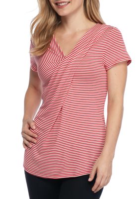 Kim Rogers® Petite Size Stripe Knit Top | belk