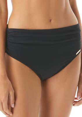 Vince Camuto Convertible High Waist Bikini Bottom