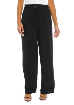 Women's Wide Leg High Waist Trouser Pants