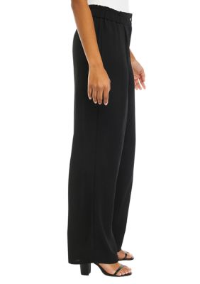 Women's Wide Leg High Waist Trouser Pants