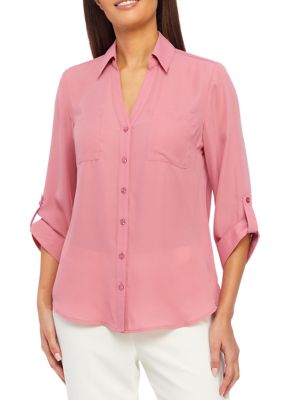 Juniors' Portofino Button Down Shirt