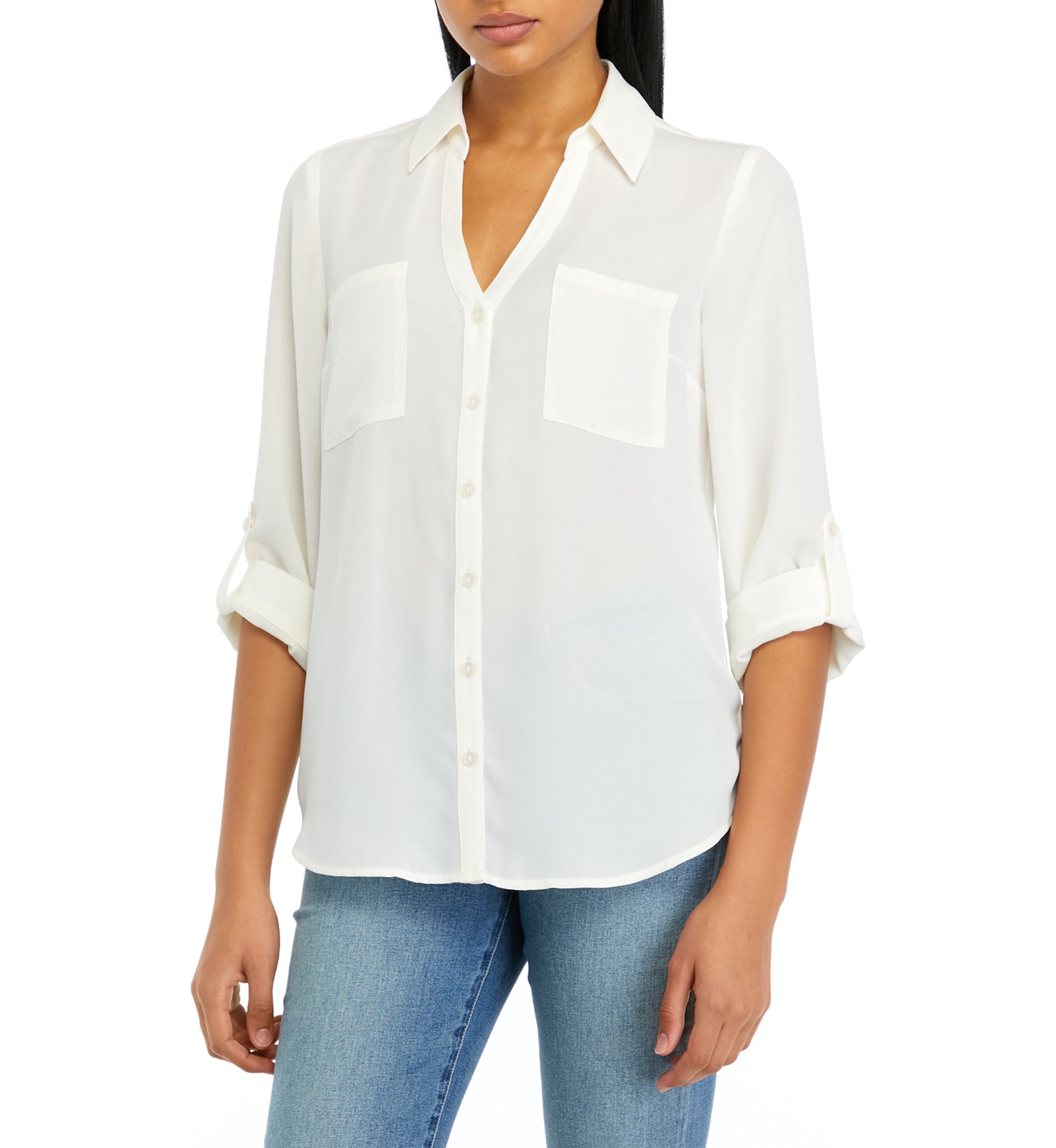 Juniors Portofino Woven Top