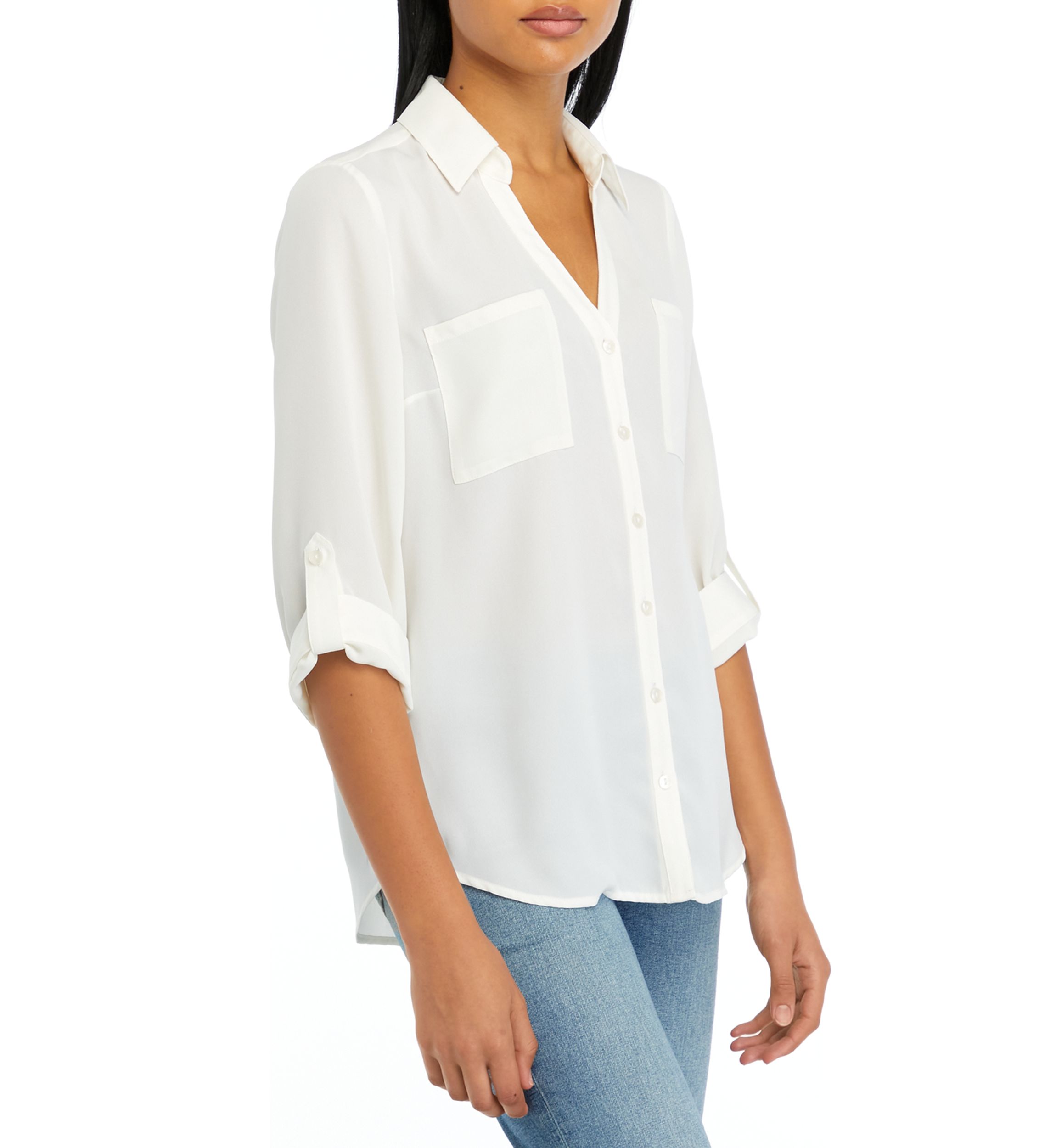 Juniors Portofino Woven Top