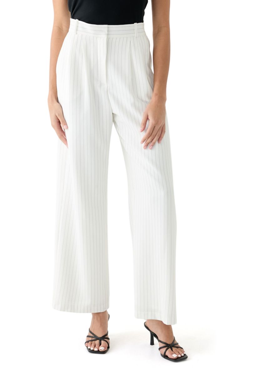 Womens Pinstripe Pants