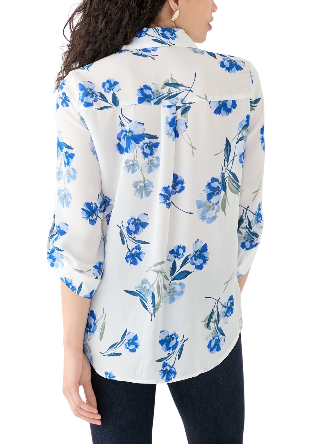 Womens Portofino Printed Blouse