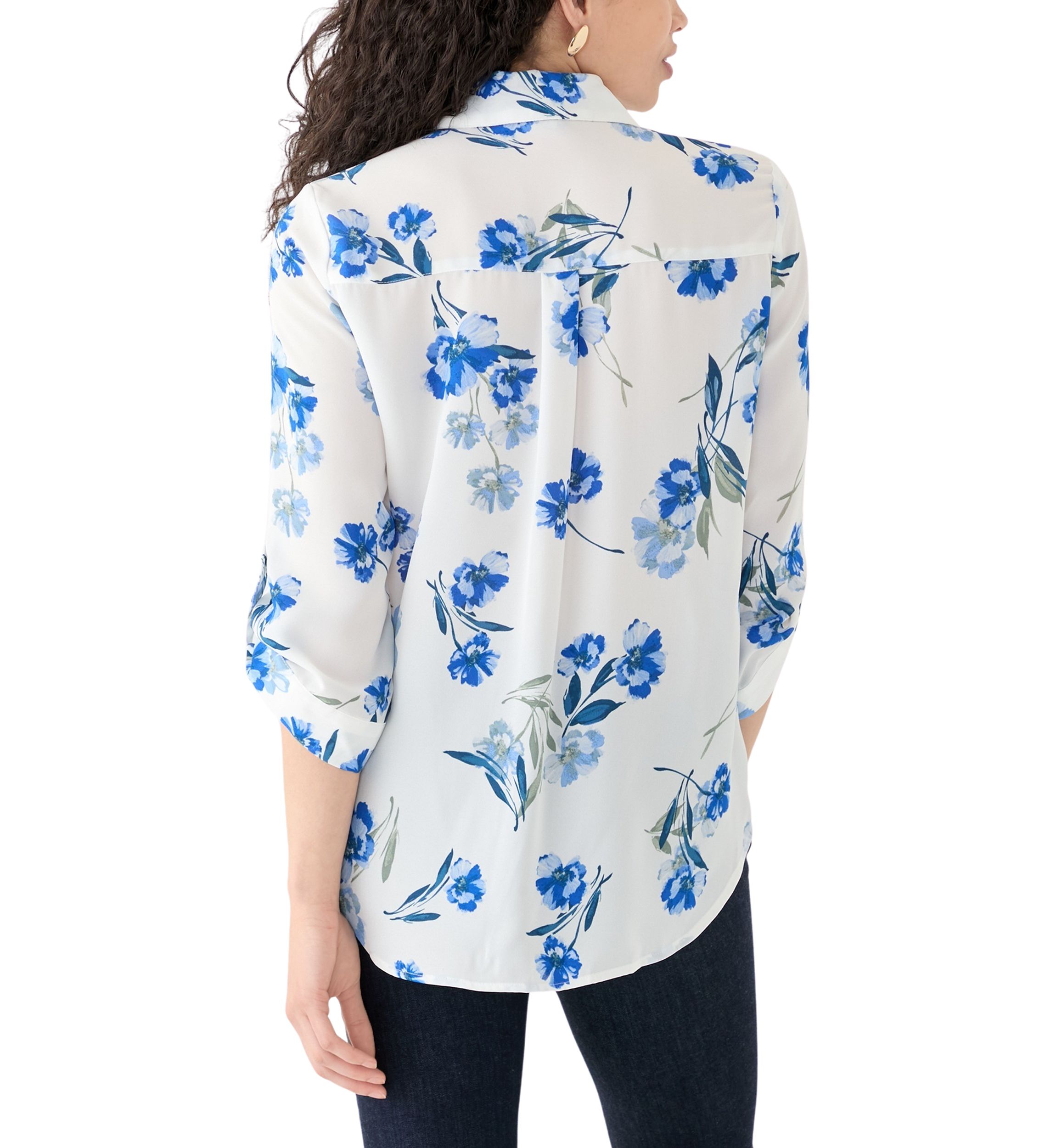 Womens Portofino Printed Blouse