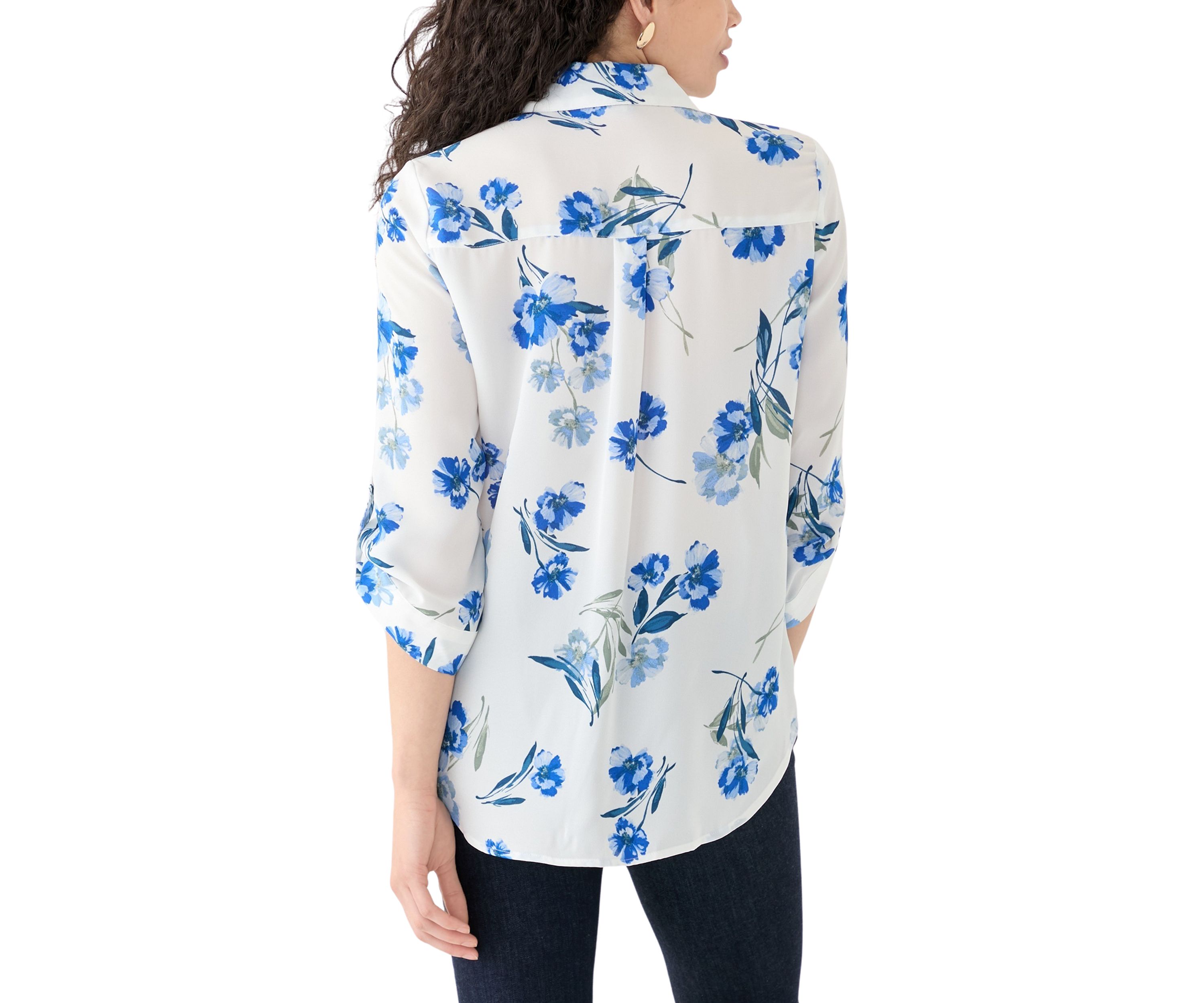Womens Portofino Printed Blouse