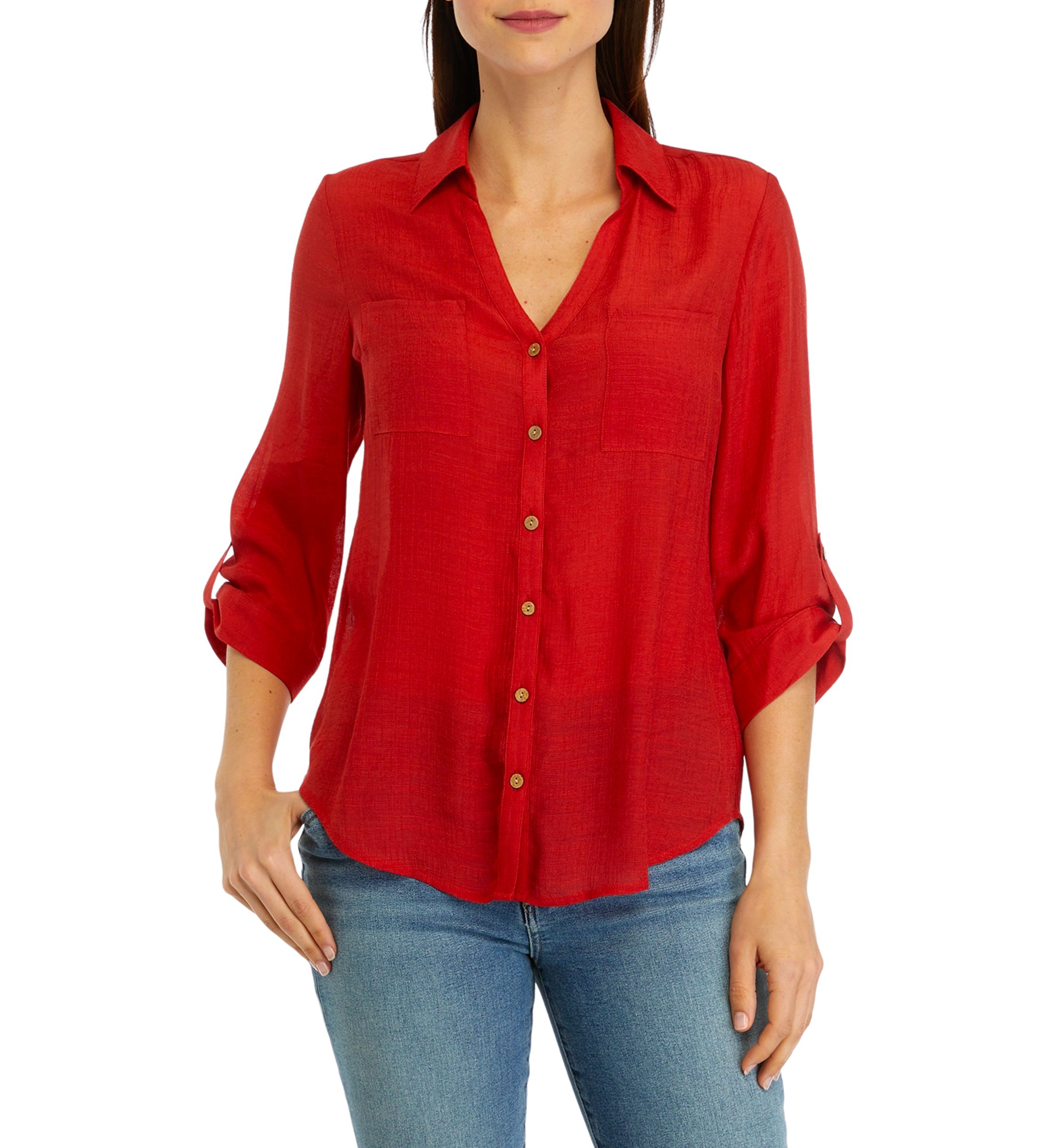 Womens Portofino Woven Top