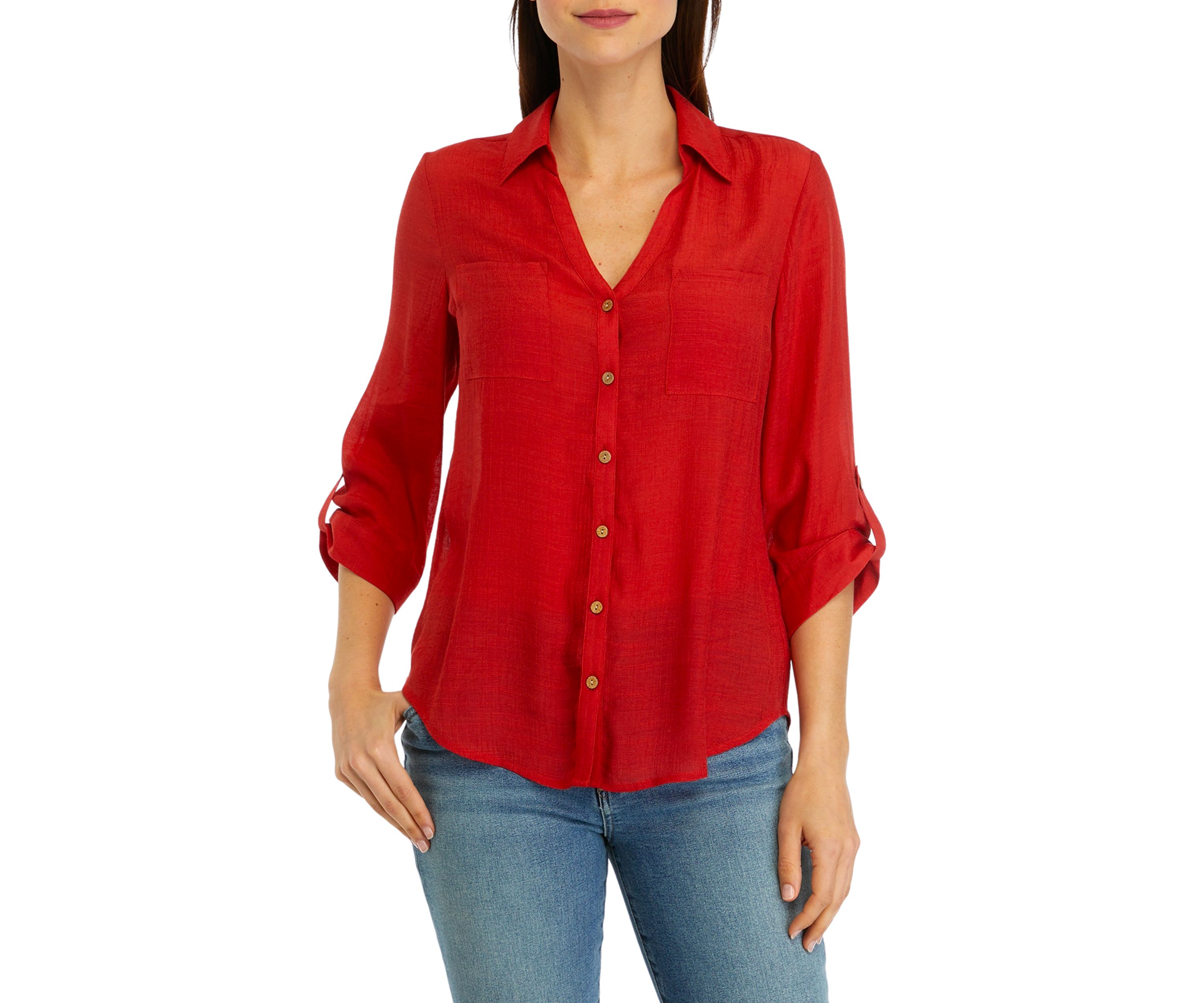 Womens Portofino Woven Top