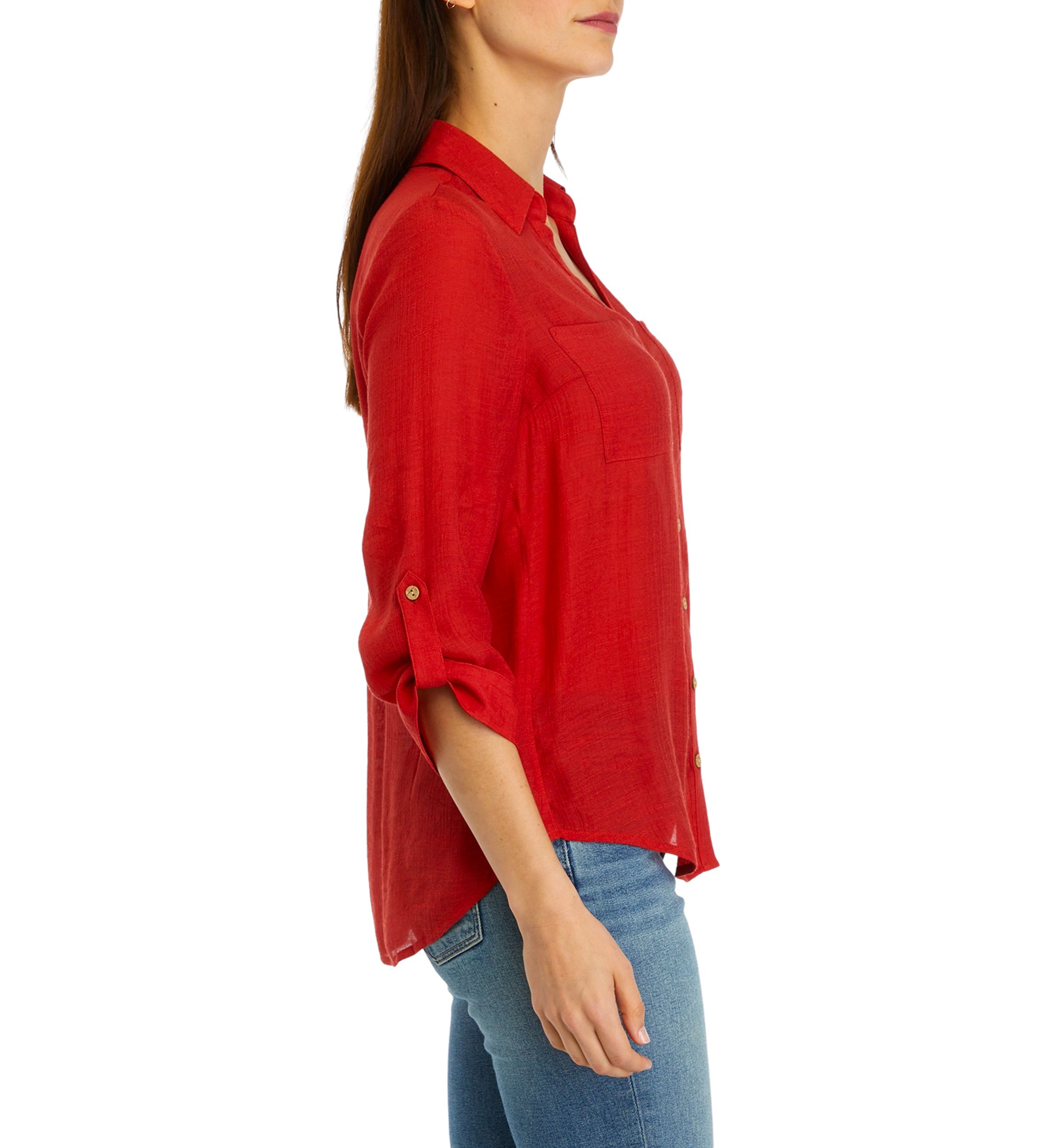 Womens Portofino Woven Top