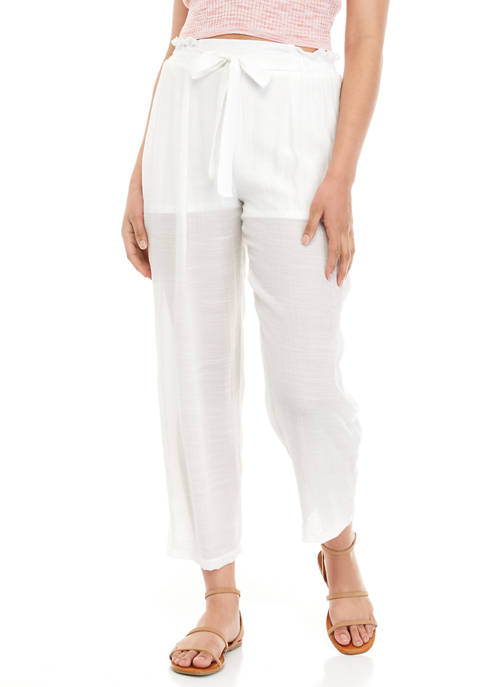A. Byer Juniors Pull On Wide Leg Pants