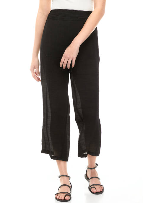 A. Byer Juniors Pull On Wide Leg Pants