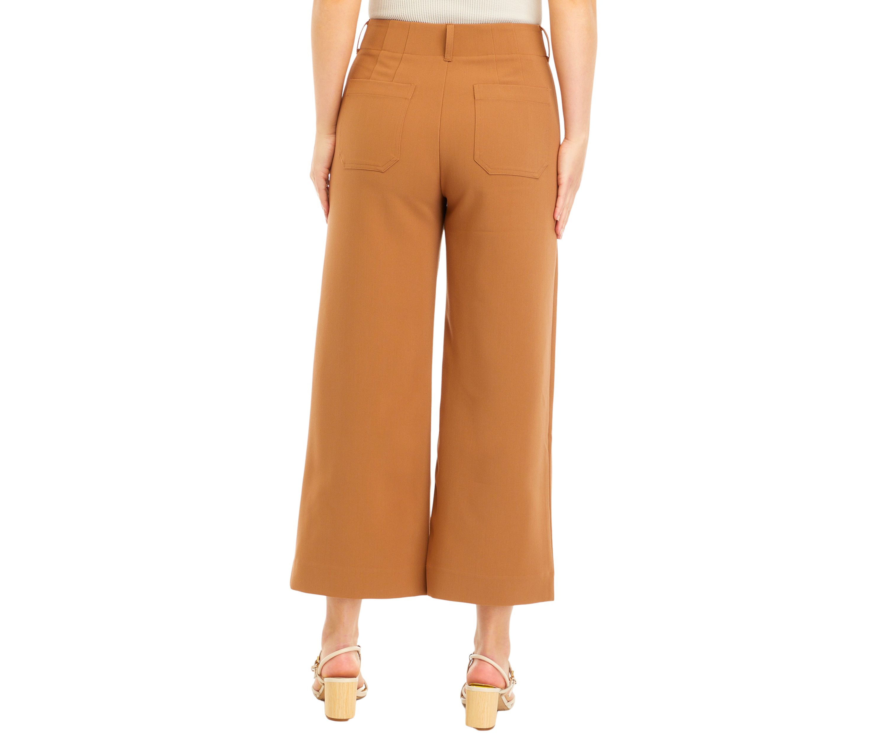 Juniors Front Pocket Cropped Pants
