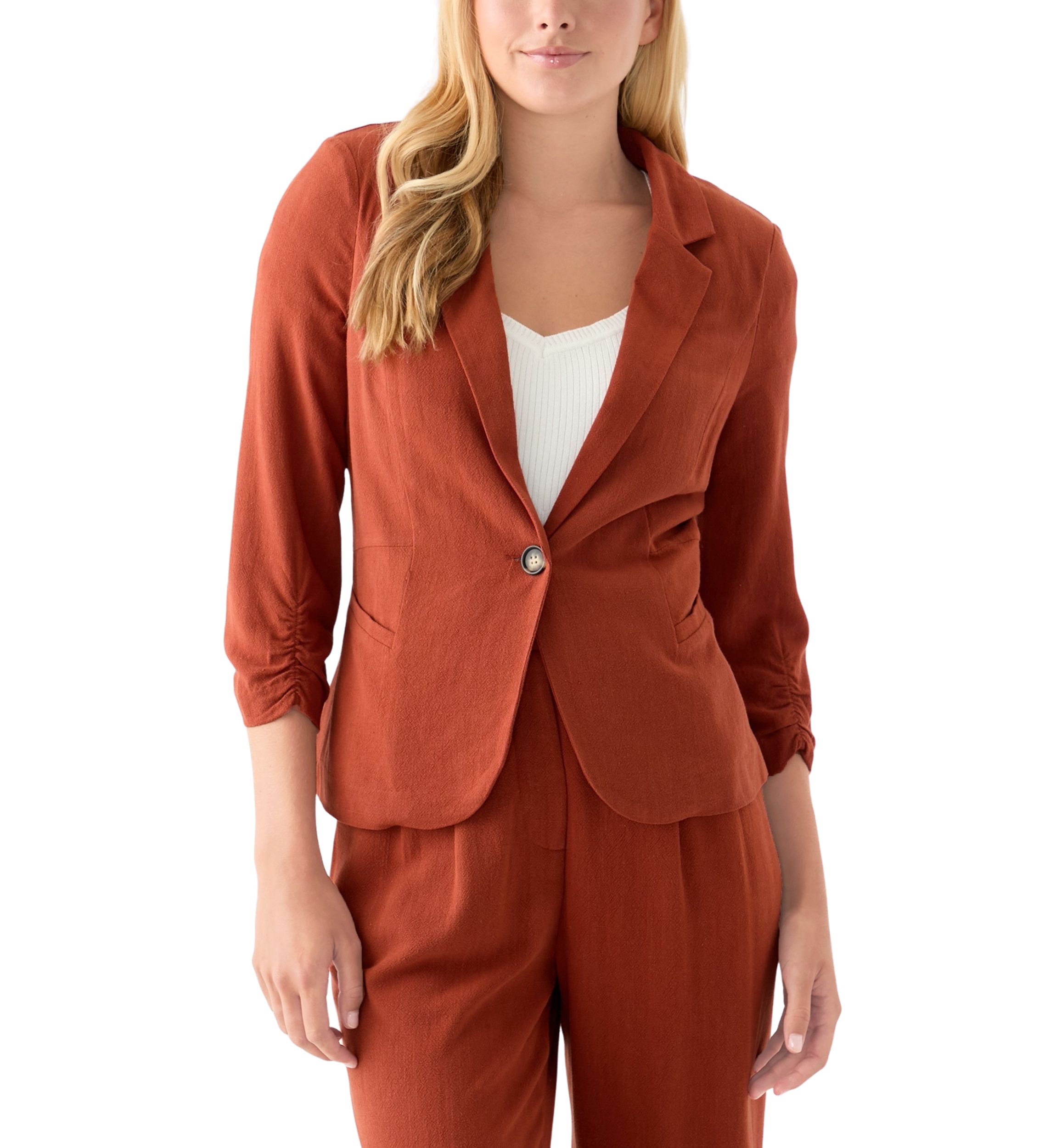 Womens 3/4 Sleeve Blazer
