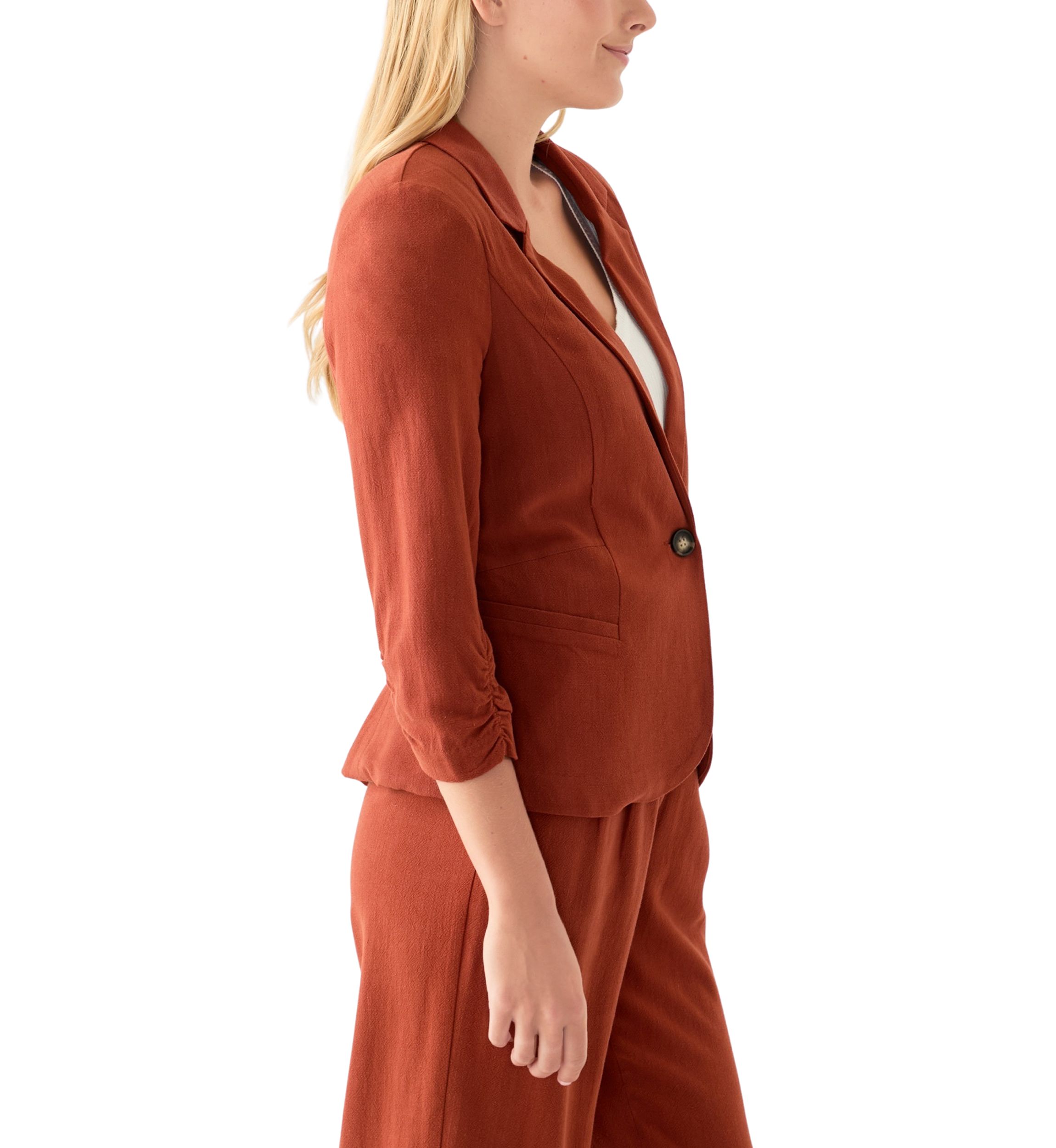 Womens 3/4 Sleeve Blazer
