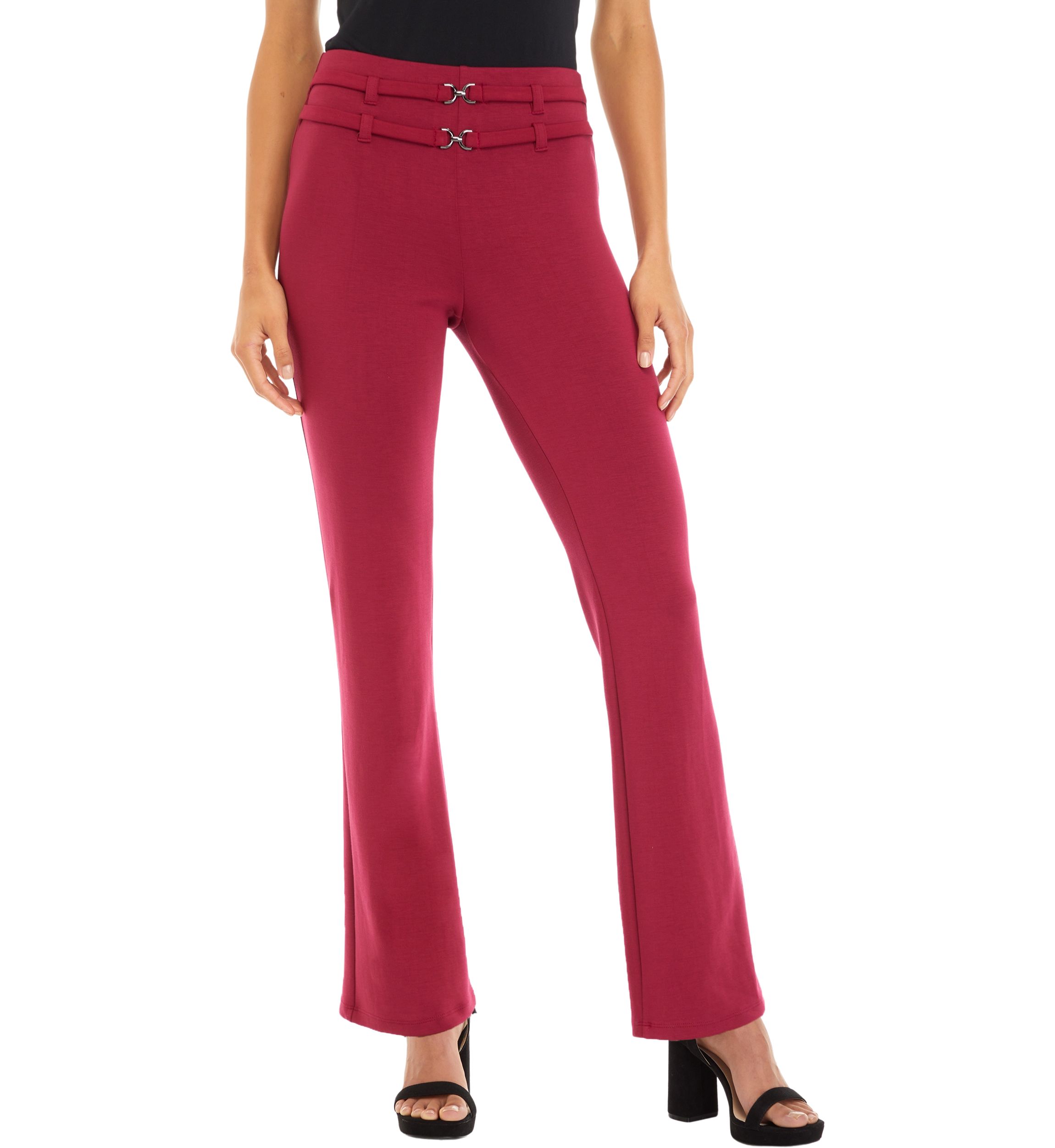Juniors Waistband Detail Pants