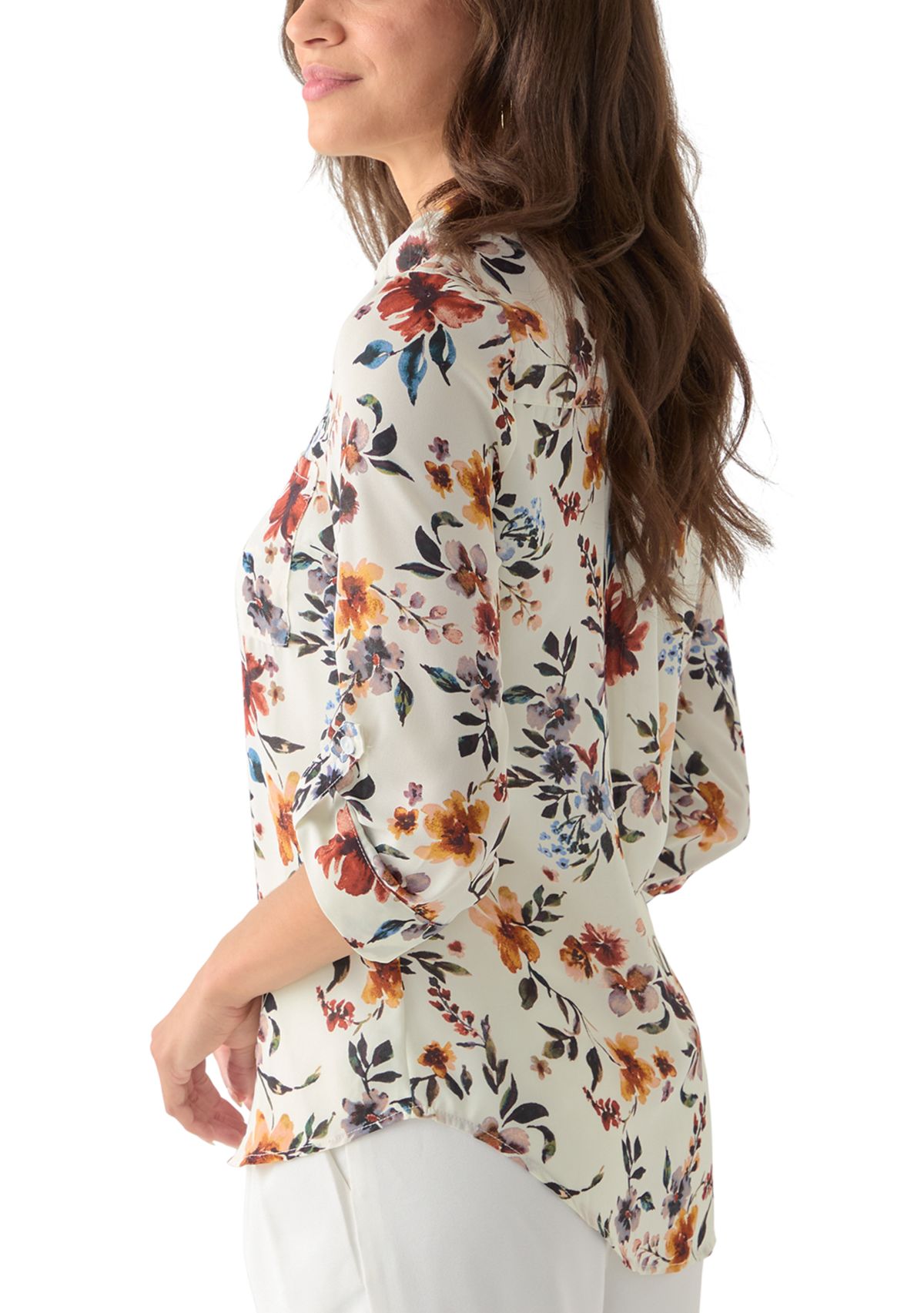 Womens Floral Portofino Shirt