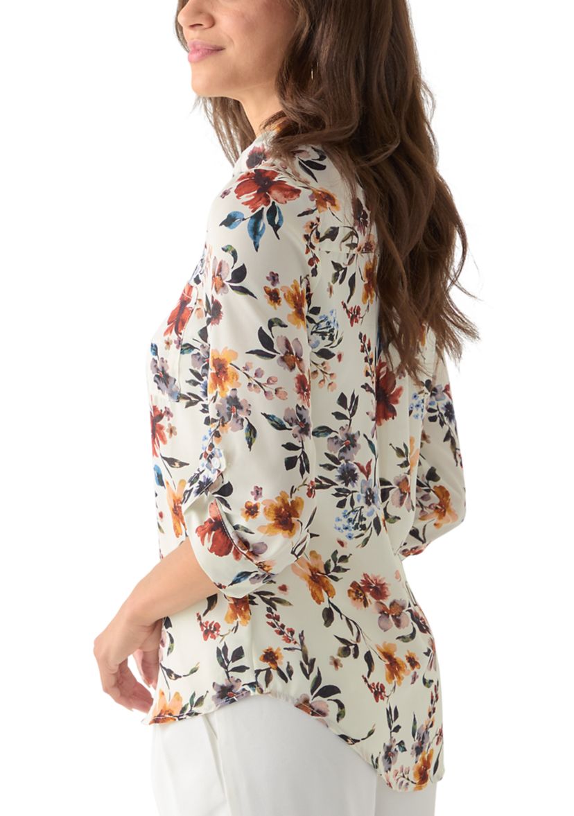 Womens Floral Portofino Shirt