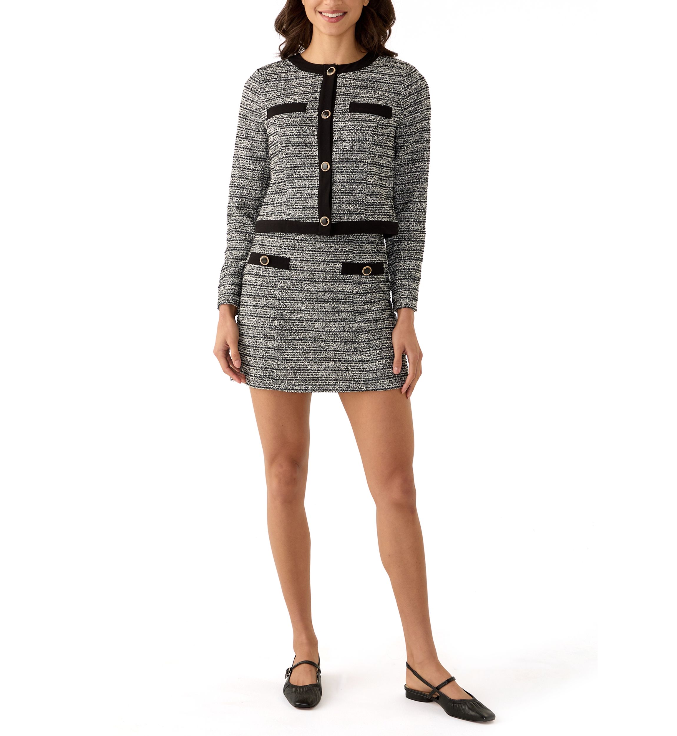 Juniors Bouclé Skirt