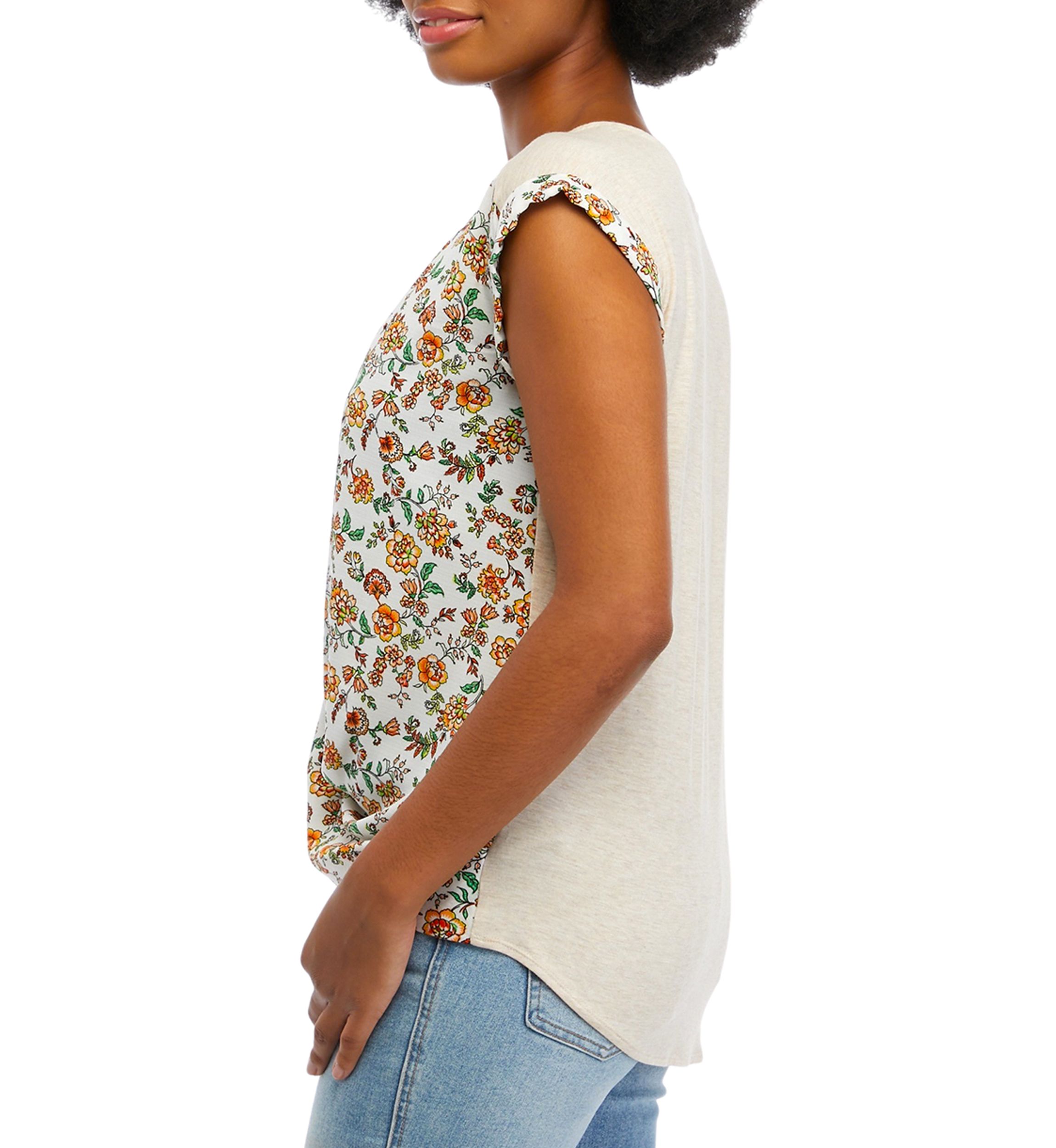 Juniors Cross Front Twist Knit Top