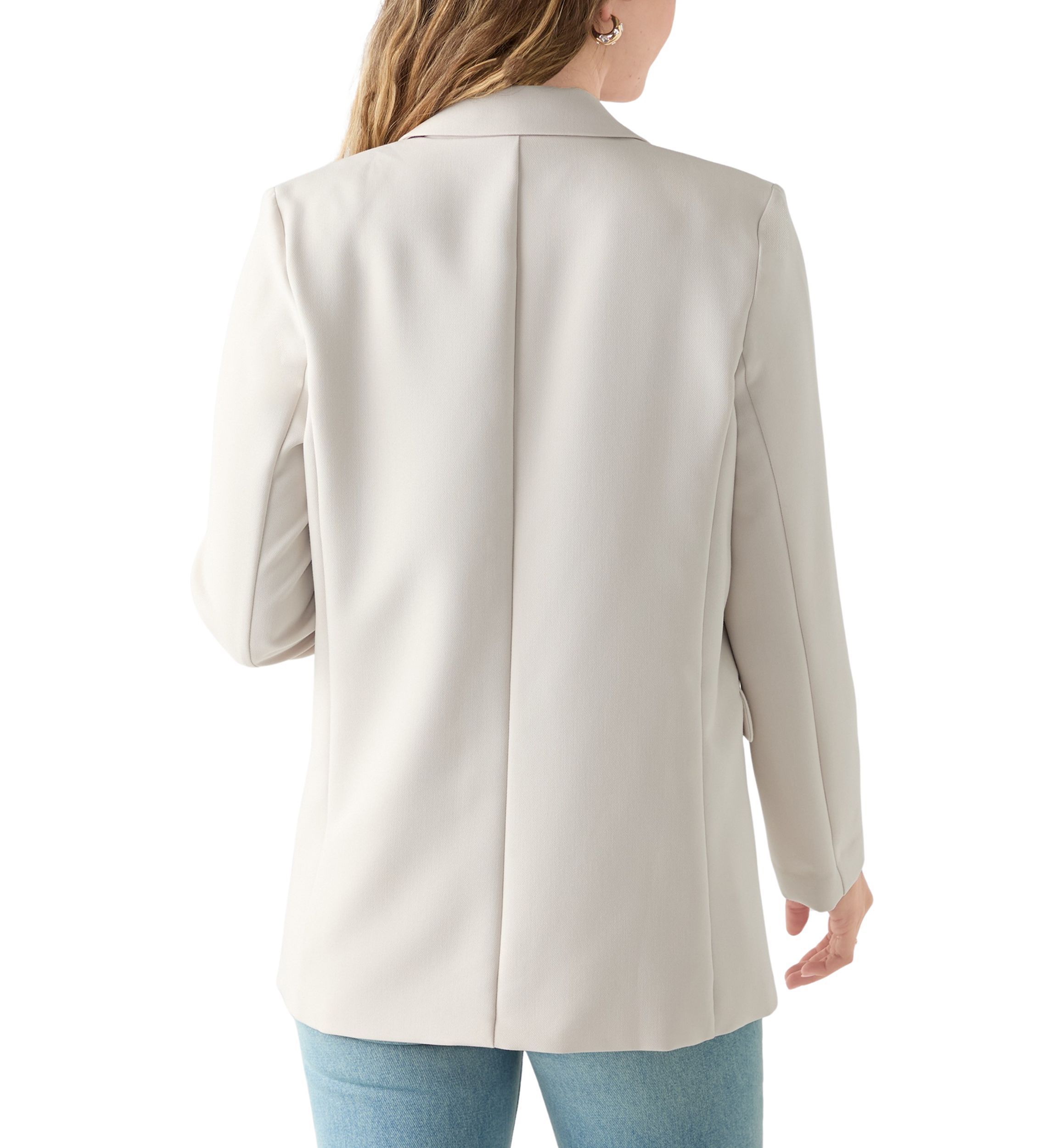 Womens One Button Blazer