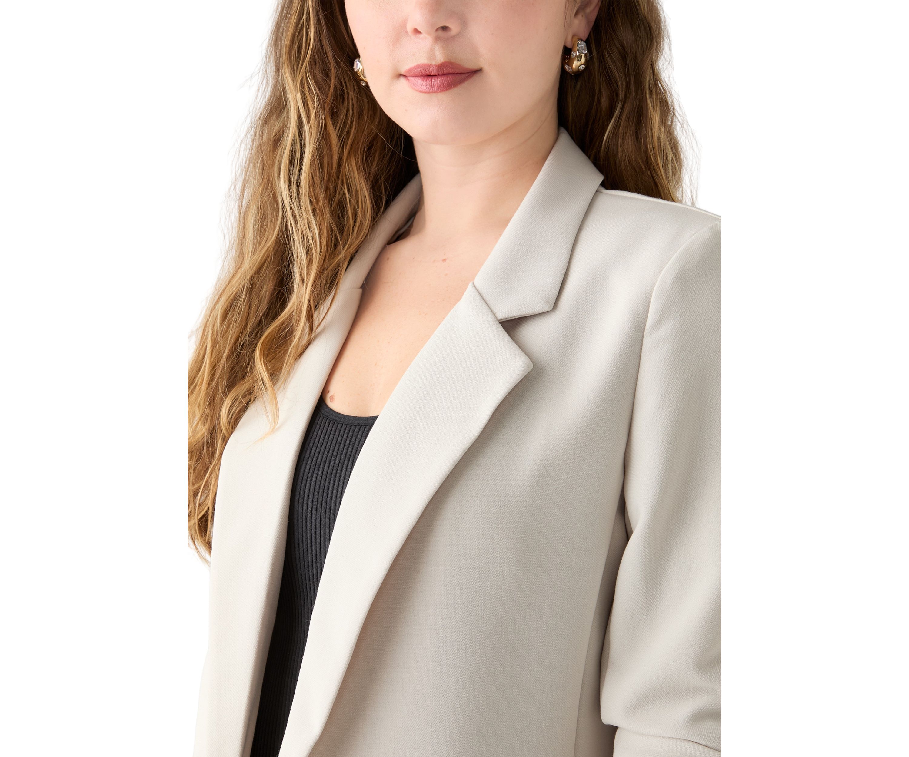 Juniors One Button Blazer