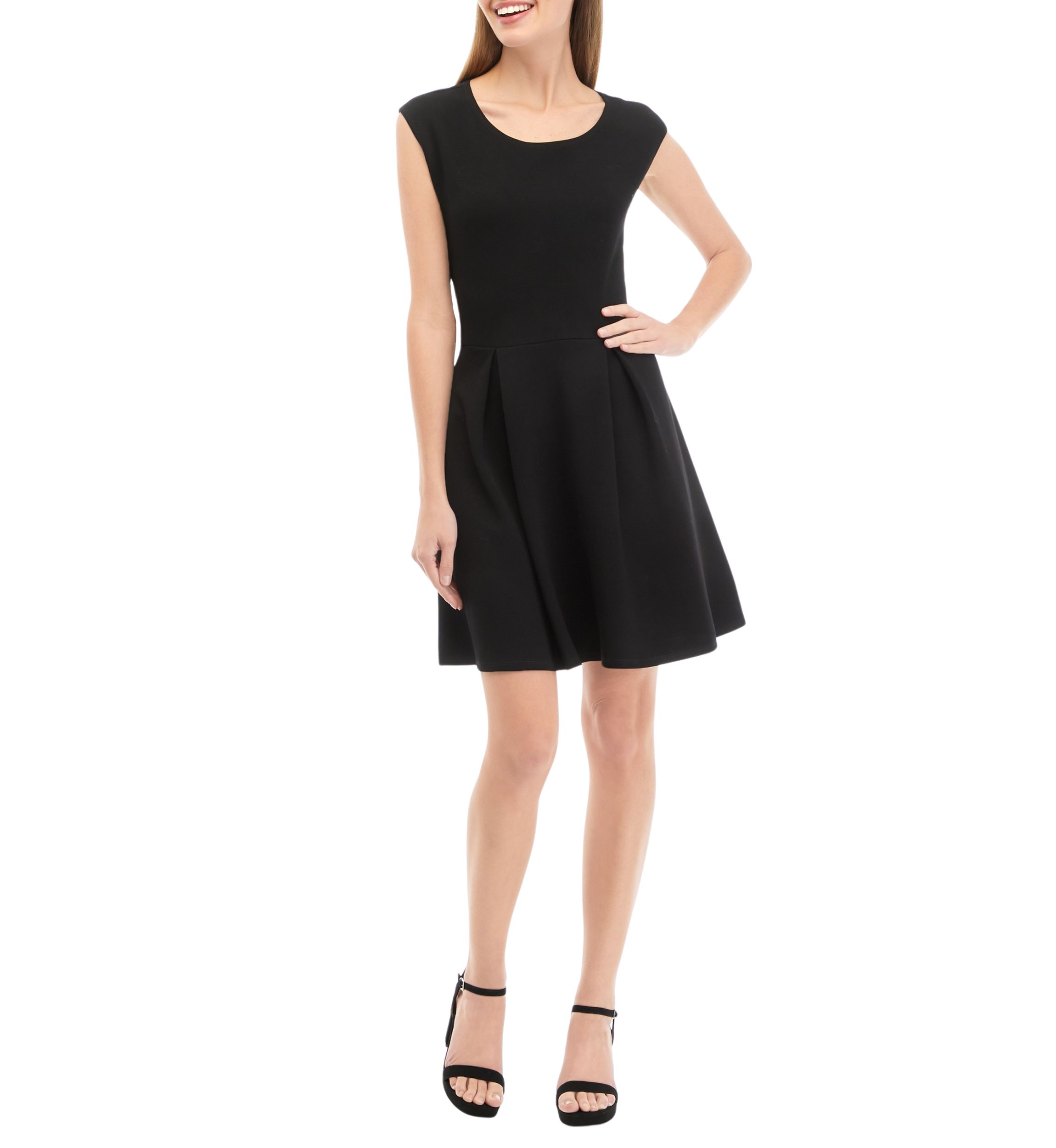 Juniors Fit and Flare Dress