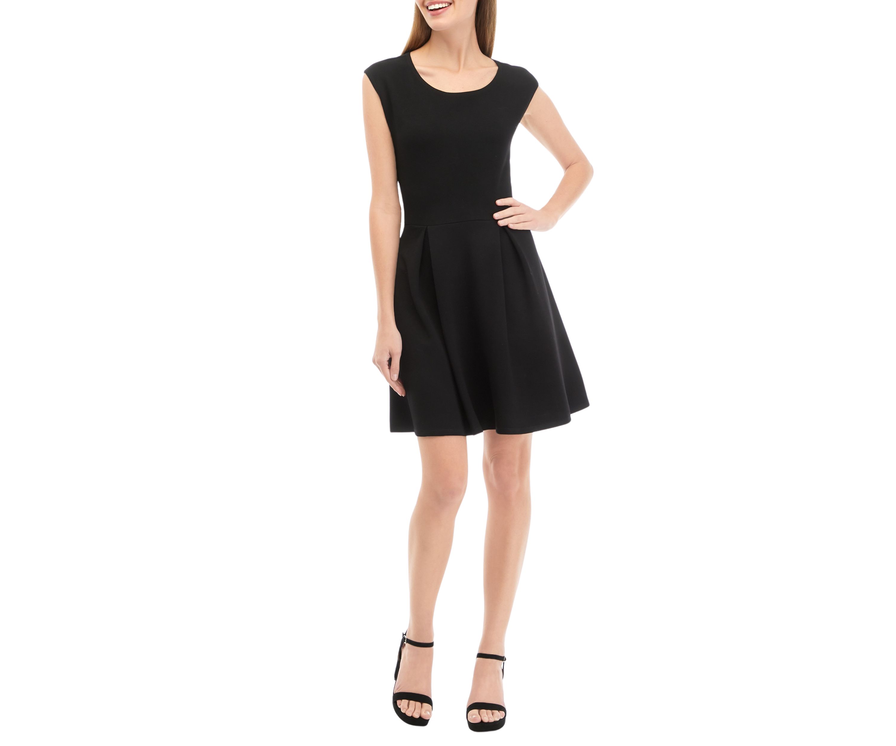Juniors Fit and Flare Dress