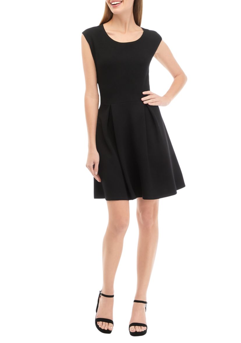 Juniors Fit and Flare Dress