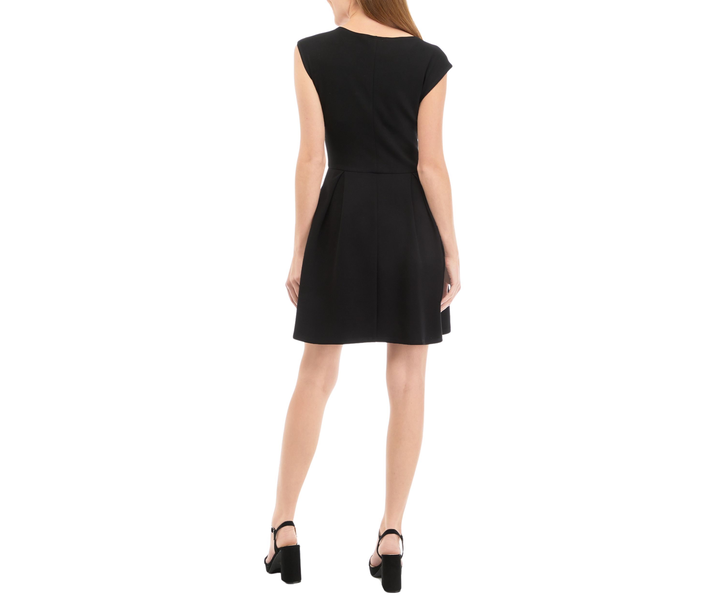 Juniors Fit and Flare Dress