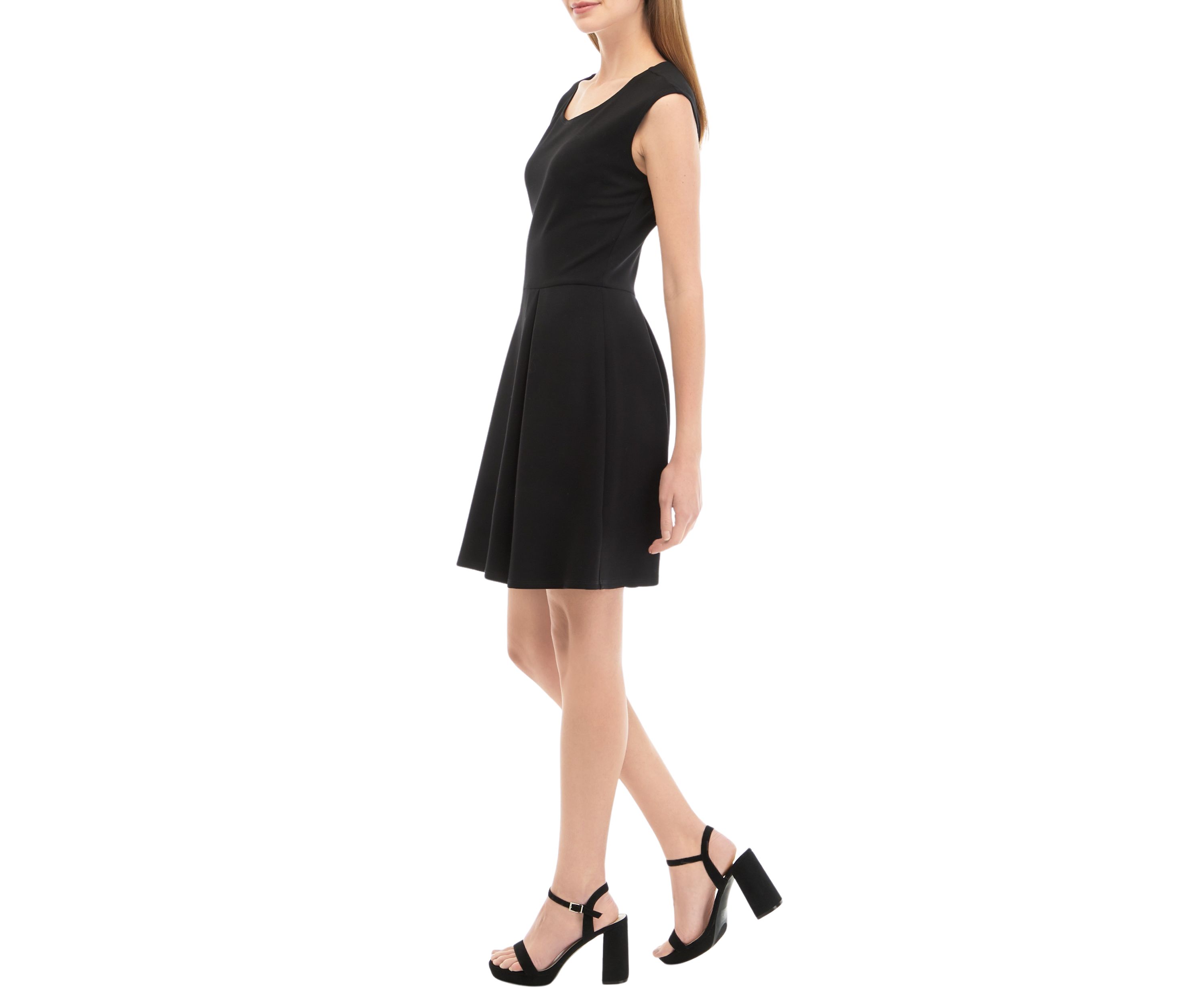 Juniors Fit and Flare Dress