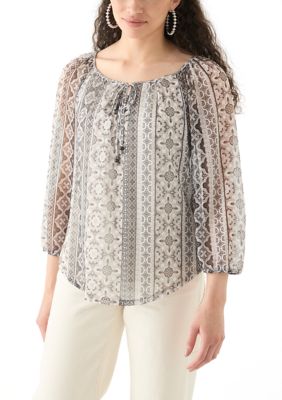 A. Byer Women's Printed Top