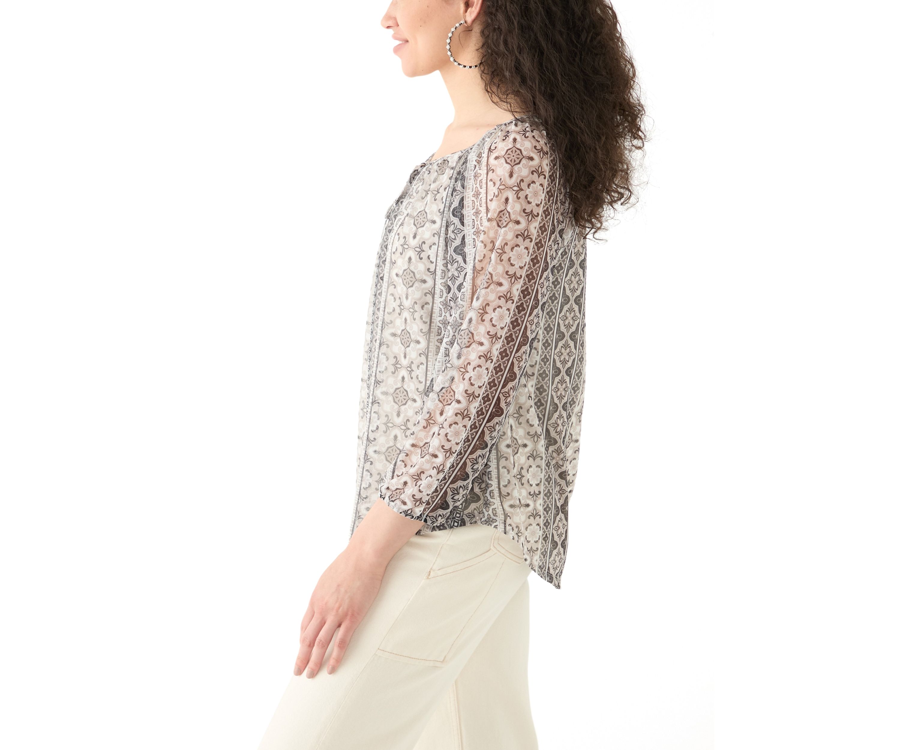 Juniors Printed Top