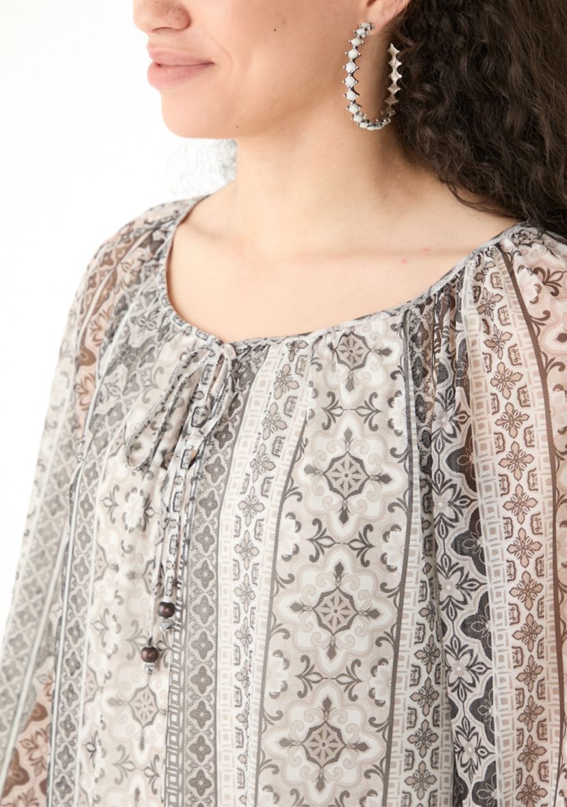 Juniors Printed Top