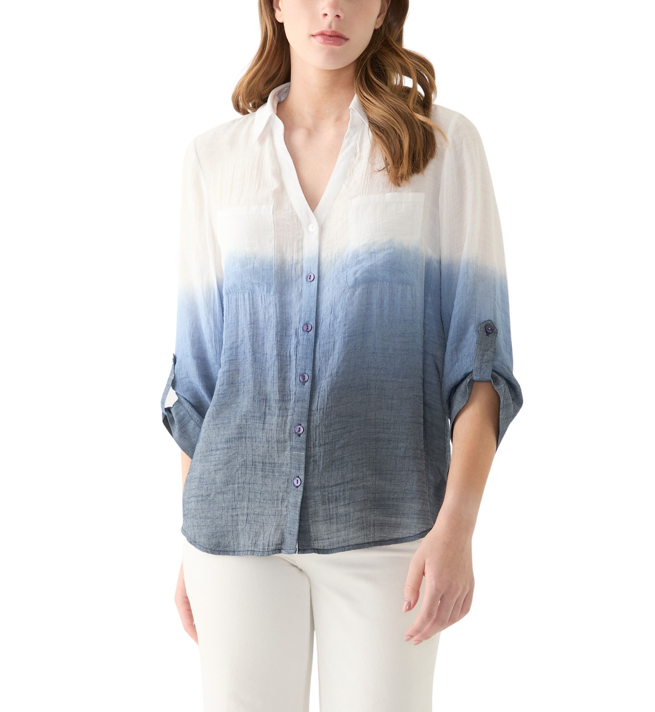 Juniors 3/4 Sleeve Portofino Shirt