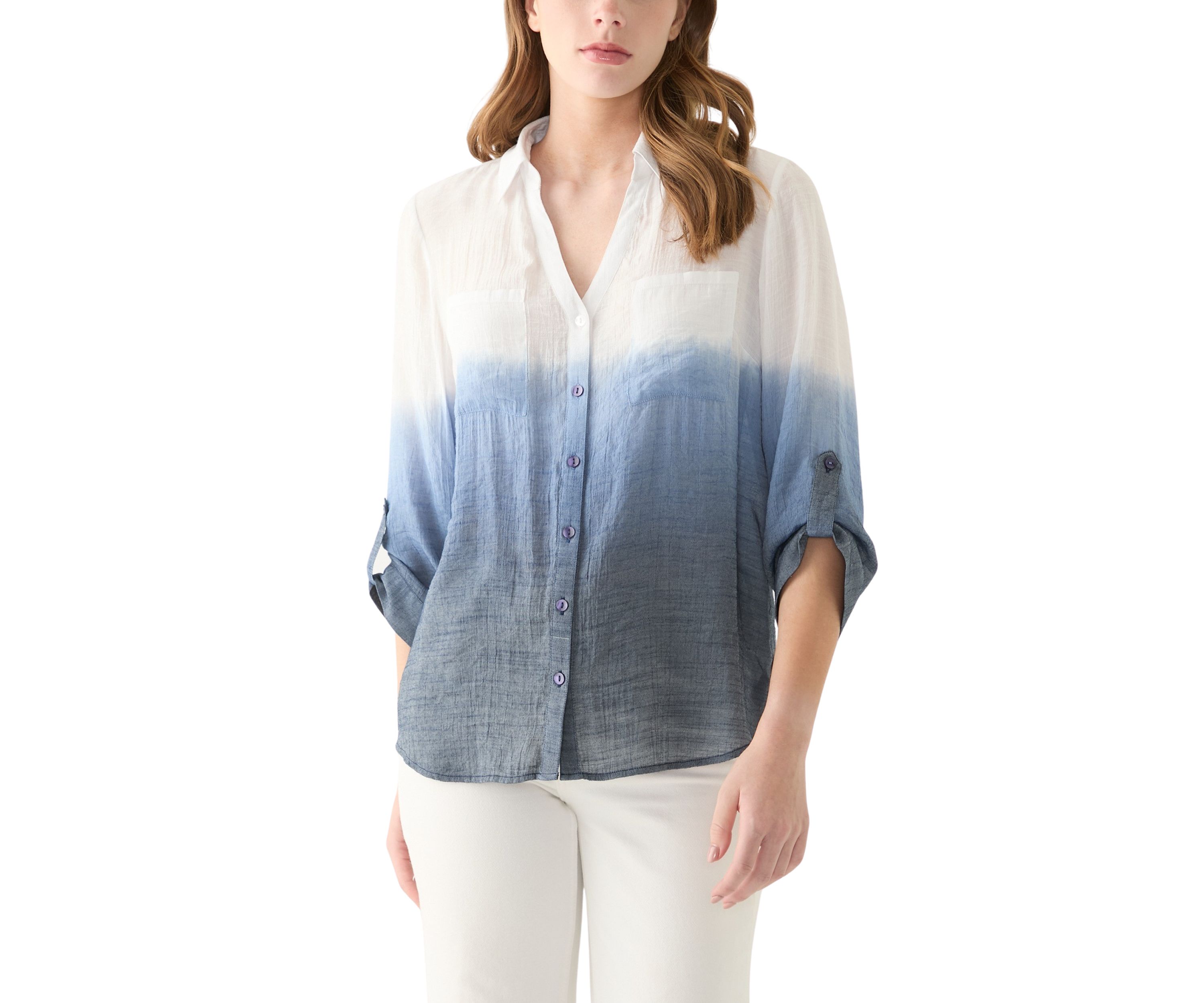 Juniors 3/4 Sleeve Portofino Shirt