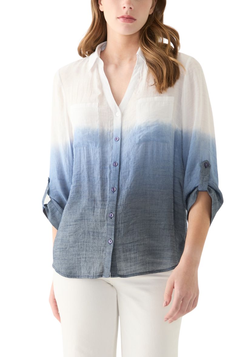 Juniors 3/4 Sleeve Portofino Shirt