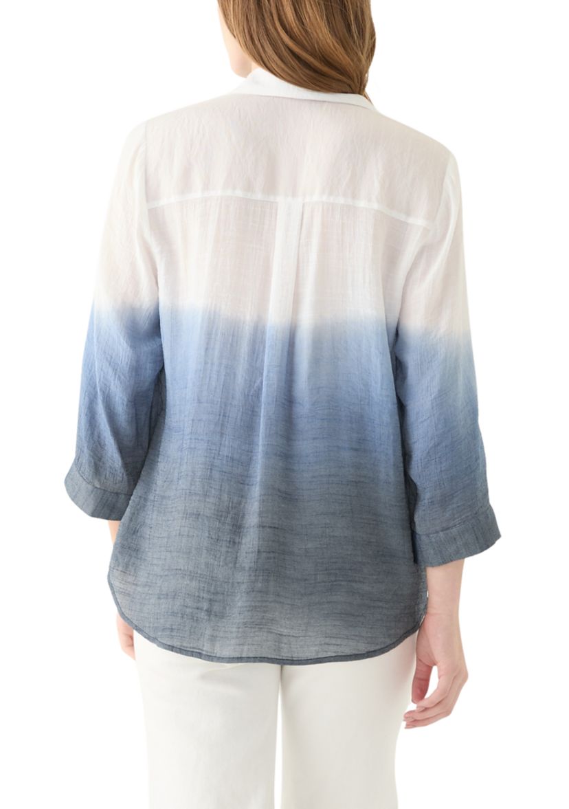 Juniors 3/4 Sleeve Portofino Shirt