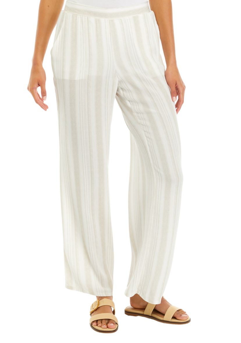 Juniors Striped Pants