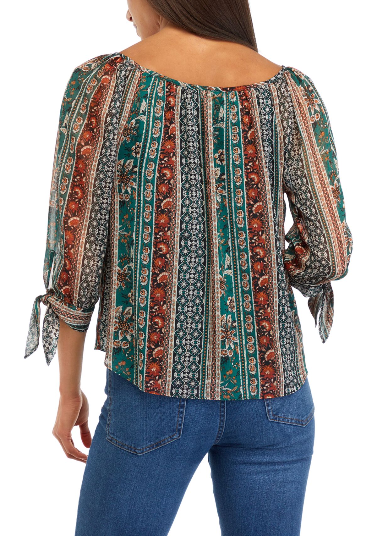 Juniors Peasant Woven Top 