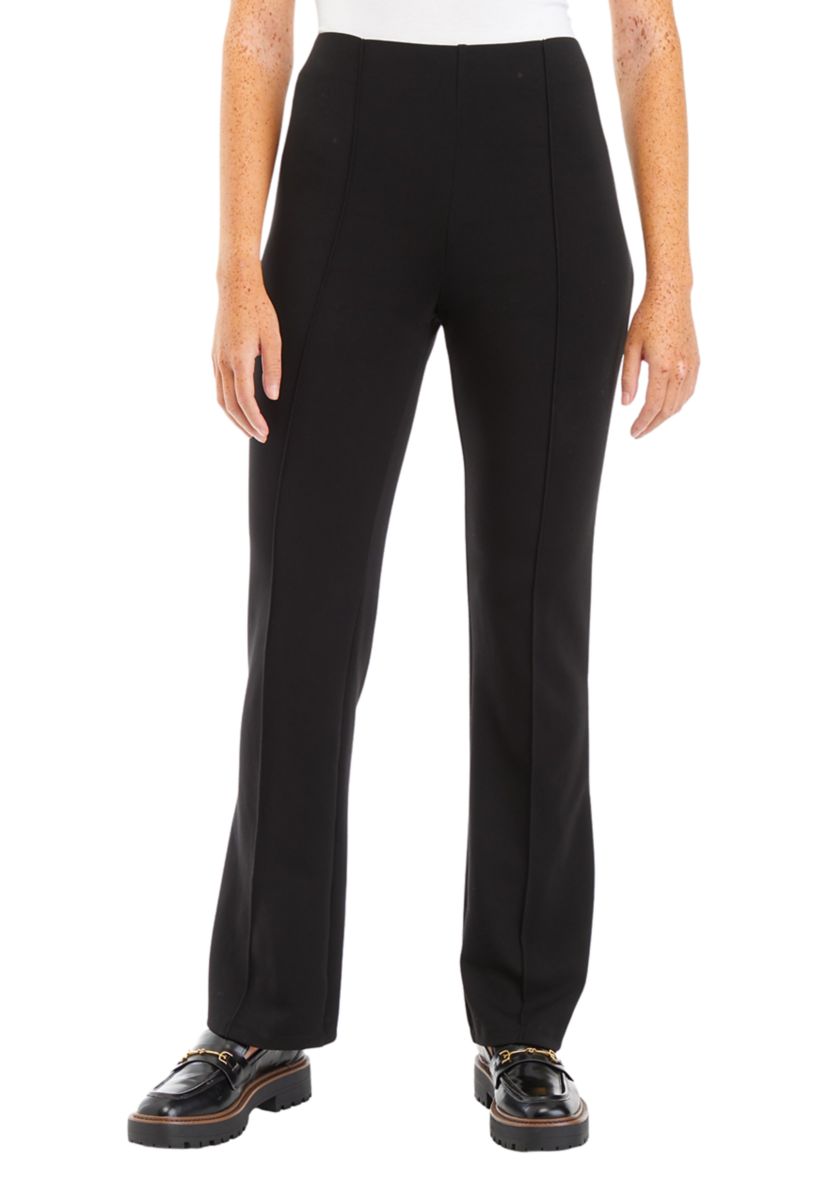 Juniors Pull On Knit Seam Pants