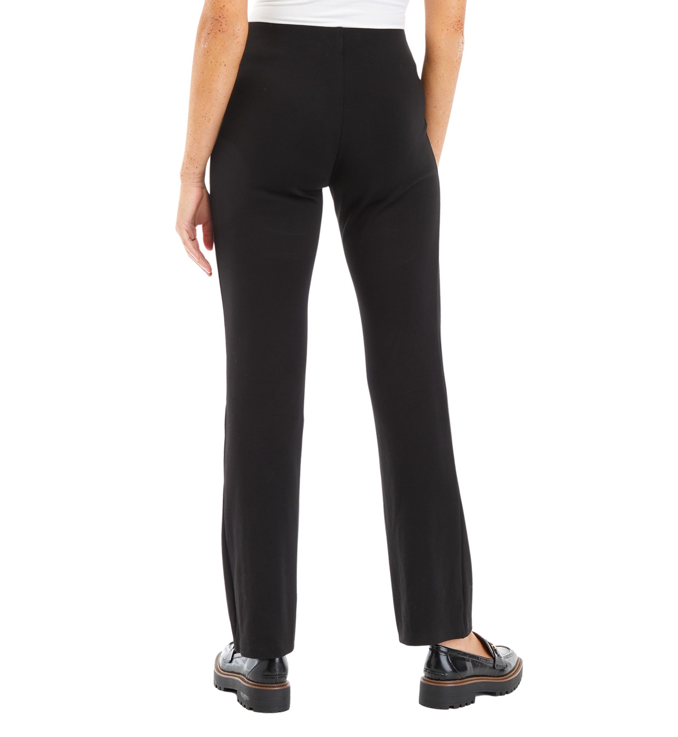 Juniors Pull On Knit Seam Pants